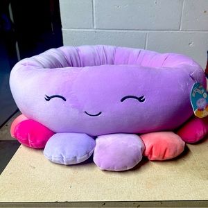 24-Inch Beula Octopus - Medium Ultrasoft Official Squishmallows Plush Pet Bed